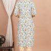 Ethnic Dress Floral Print Kurta, Trouser Multi color